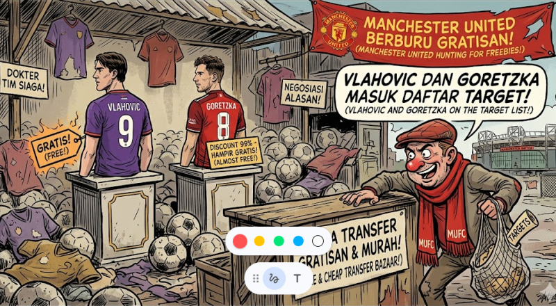 MU Berburu Gratisan! Vlahovic dan Goretzka Masuk Daftar Target